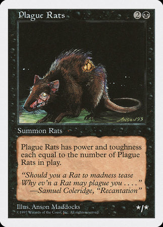 Plague Rats [Fifth Edition] | Magic Magpie