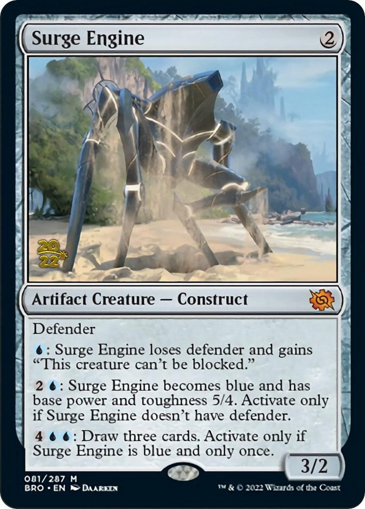 Surge Engine [The Brothers' War: Prerelease Promos] | Magic Magpie