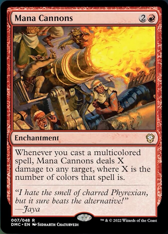 Mana Cannons [Dominaria United Commander] | Magic Magpie