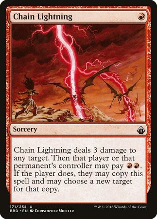 Chain Lightning [Battlebond] | Magic Magpie