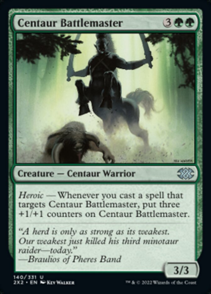 Centaur Battlemaster [Double Masters 2022] | Magic Magpie