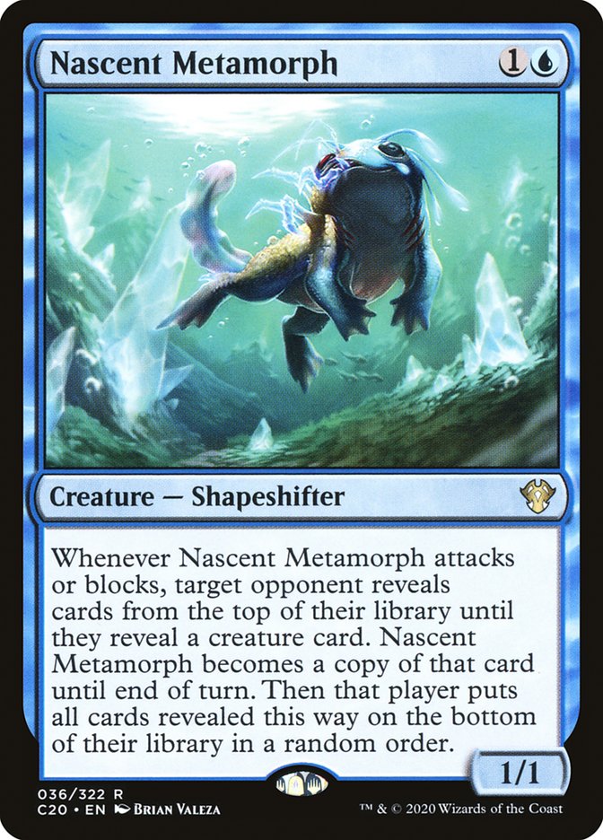 Nascent Metamorph [Commander 2020] | Magic Magpie