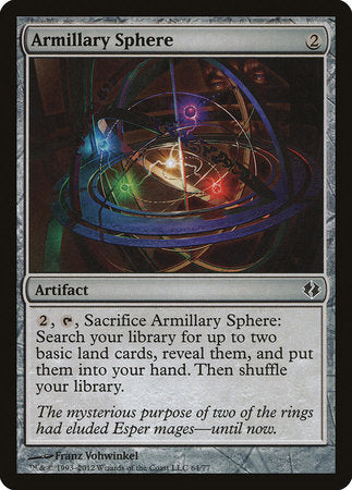 Armillary Sphere [Duel Decks: Venser vs. Koth] | Magic Magpie