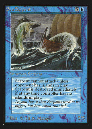 Sea Serpent (IE) [Intl. Collectors’ Edition] | Magic Magpie