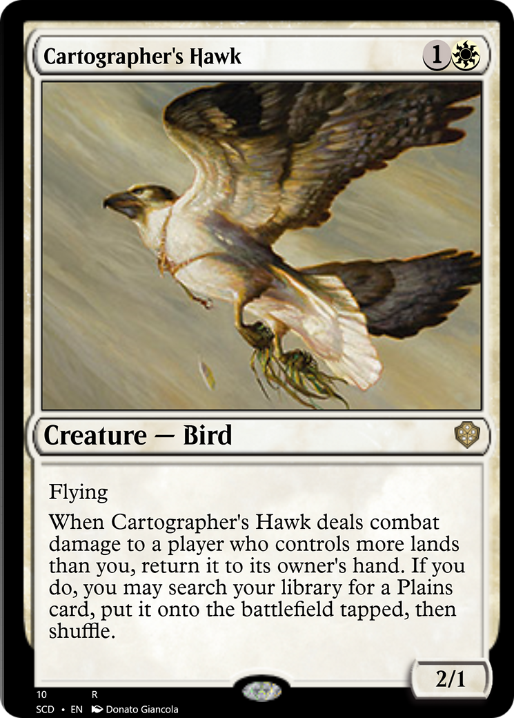 Cartographer's Hawk [Starter Commander Decks] | Magic Magpie