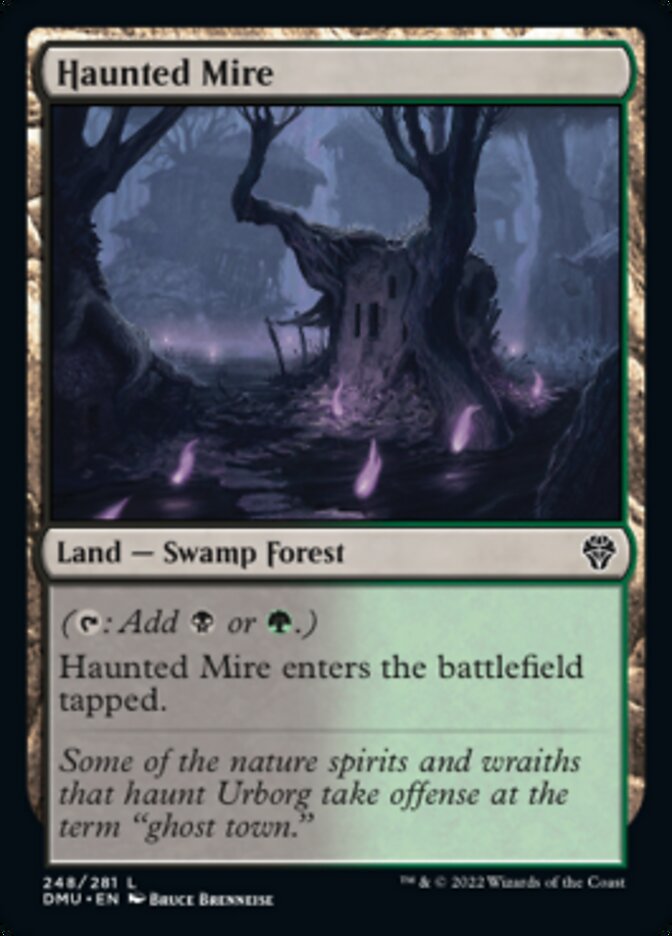 Haunted Mire [Dominaria United] | Magic Magpie