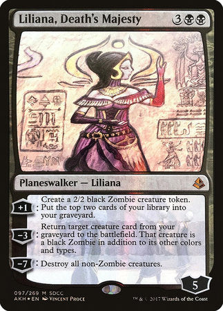 Liliana, Death's Majesty (SDCC 2017 EXCLUSIVE) [San Diego Comic-Con 2017] | Magic Magpie