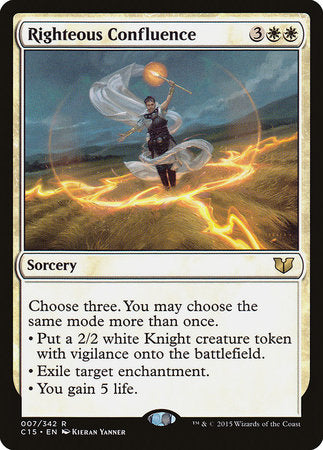 Righteous Confluence [Commander 2015] | Magic Magpie