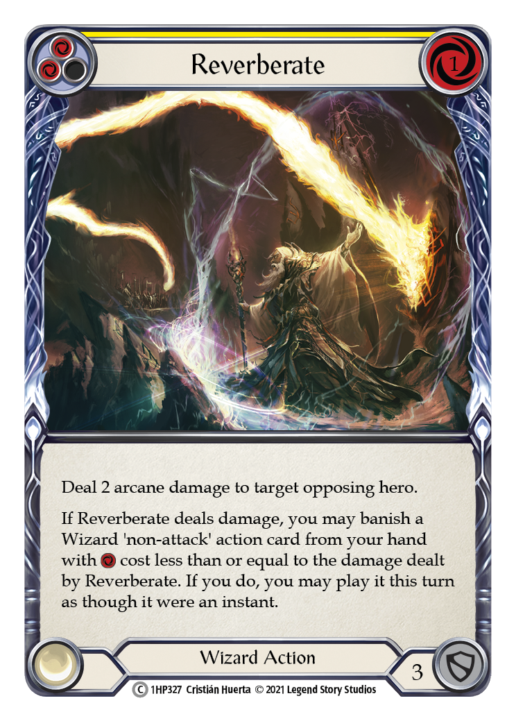 Reverberate (Yellow) [1HP327] | Magic Magpie