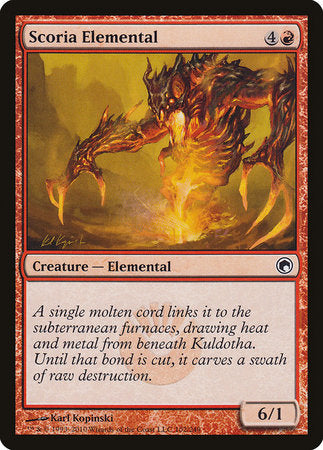 Scoria Elemental [Scars of Mirrodin] | Magic Magpie