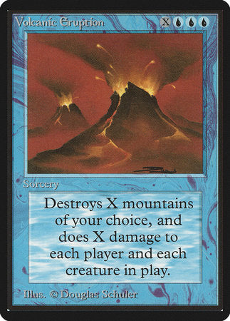 Volcanic Eruption [Limited Edition Beta] | Magic Magpie