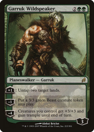 Garruk Wildspeaker [Lorwyn] | Magic Magpie