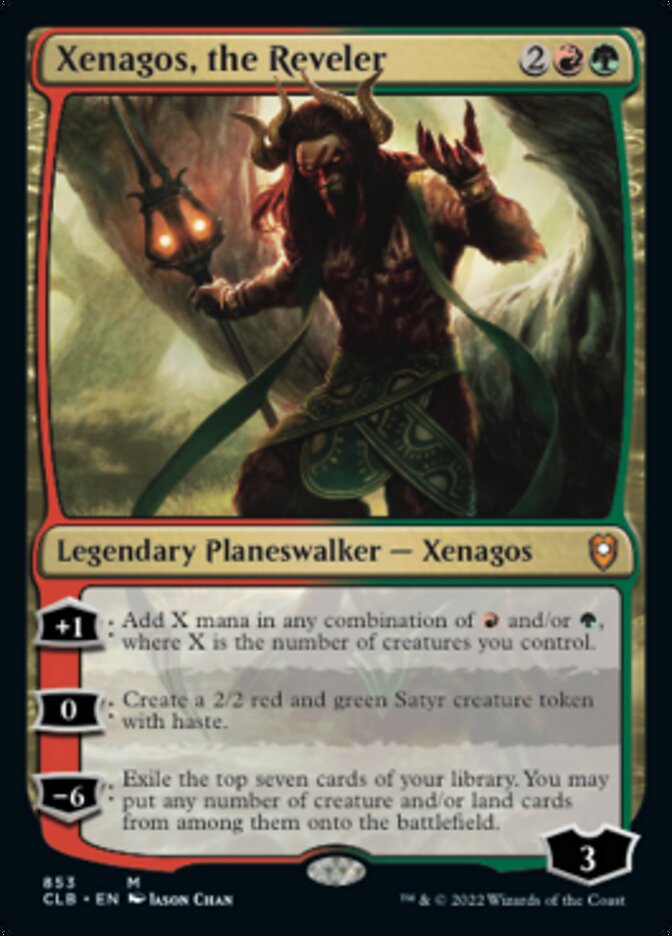 Xenagos, the Reveler [Commander Legends: Battle for Baldur's Gate] | Magic Magpie
