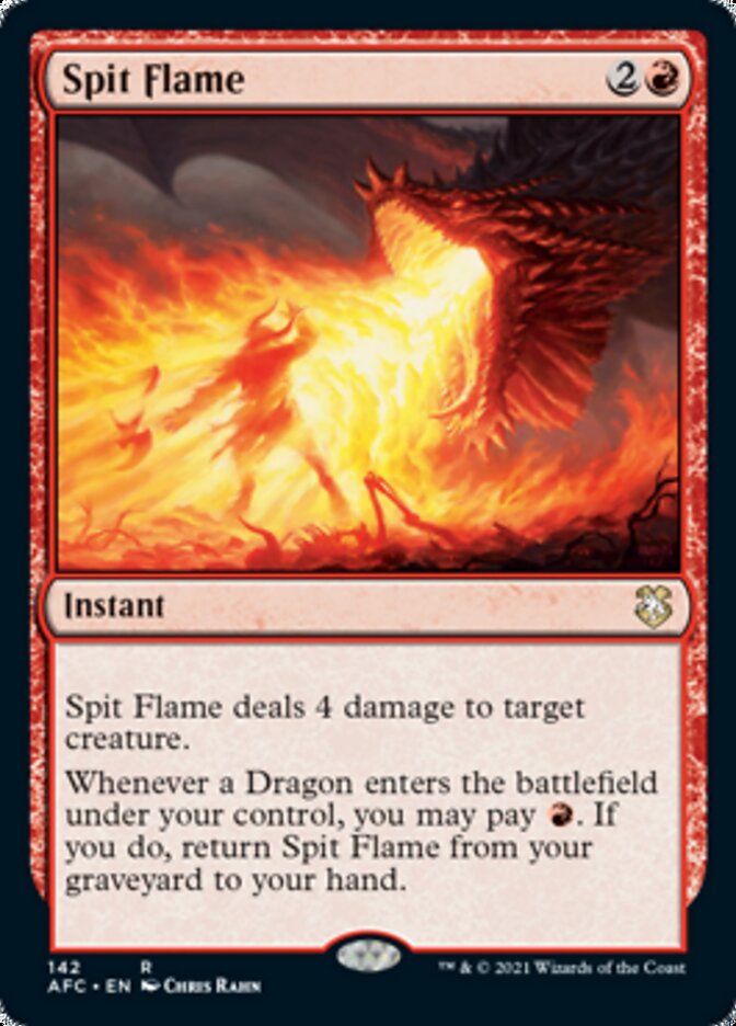 Spit Flame [Dungeons & Dragons: Adventures in the Forgotten Realms Commander] | Magic Magpie