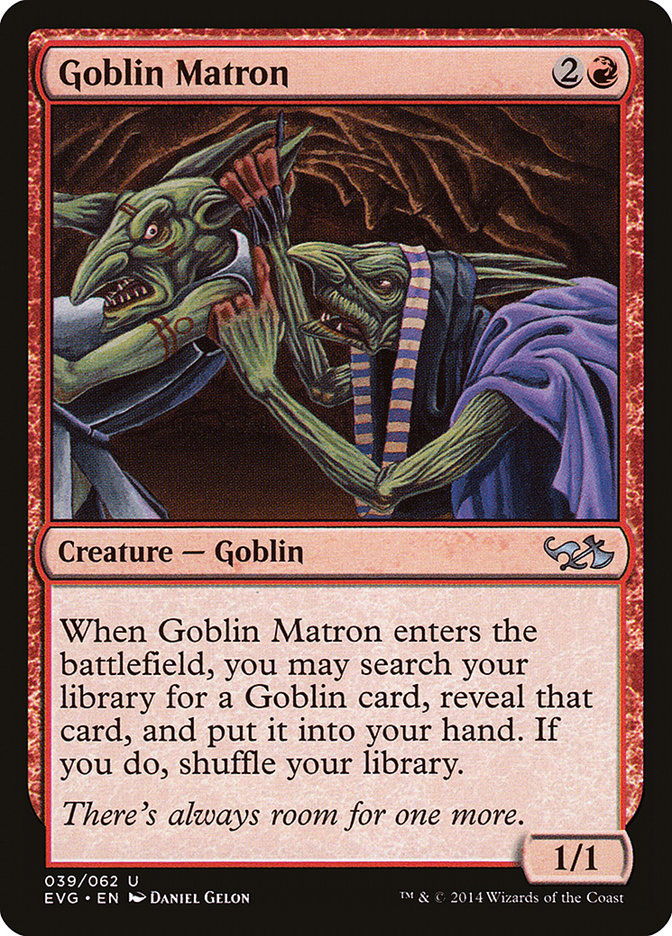 Goblin Matron (Elves vs. Goblins) [Duel Decks Anthology] | Magic Magpie