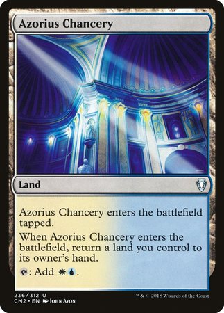 Azorius Chancery [Commander Anthology Volume II] | Magic Magpie