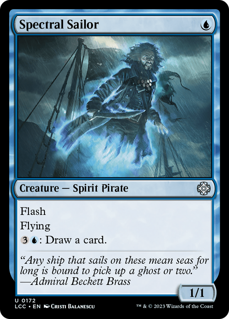 Spectral Sailor [The Lost Caverns of Ixalan Commander] | Magic Magpie