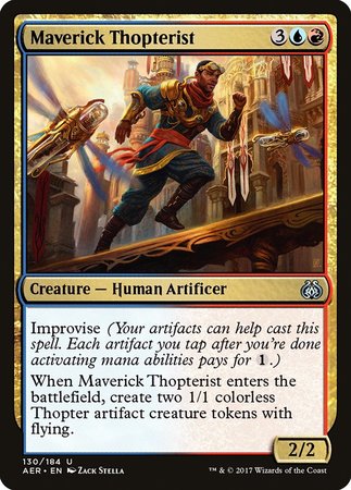 Maverick Thopterist [Aether Revolt] | Magic Magpie