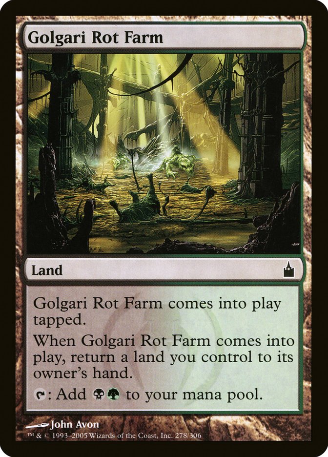 Golgari Rot Farm [Ravnica: City of Guilds] | Magic Magpie