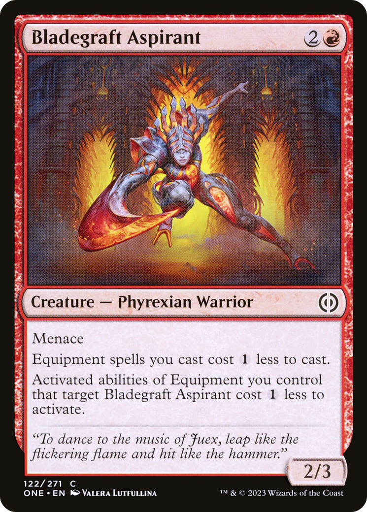 Bladegraft Aspirant [Phyrexia: All Will Be One] | Magic Magpie