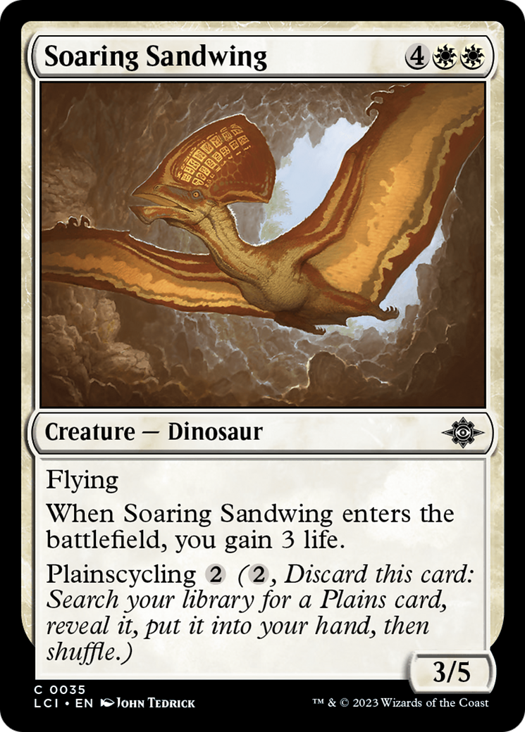 Soaring Sandwing [The Lost Caverns of Ixalan] | Magic Magpie