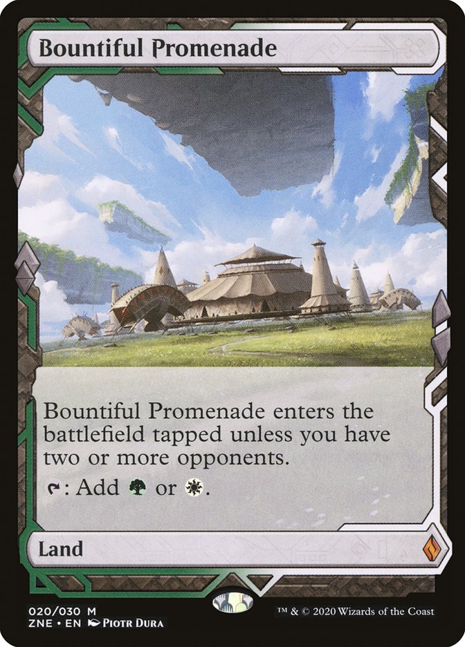 Bountiful Promenade [Zendikar Rising Expeditions] | Magic Magpie