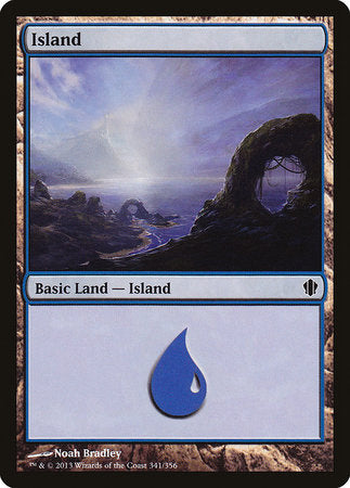 Island (341) [Commander 2013] | Magic Magpie