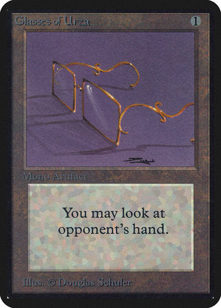 Glasses of Urza [Limited Edition Alpha] | Magic Magpie