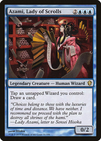 Azami, Lady of Scrolls [Commander 2013] | Magic Magpie