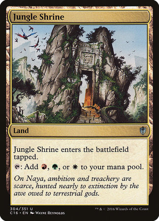 Jungle Shrine [Commander 2016] | Magic Magpie