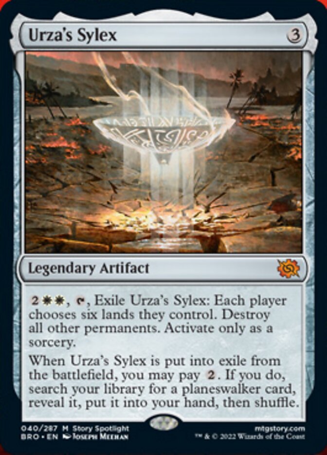 Urza's Sylex [The Brothers' War] | Magic Magpie