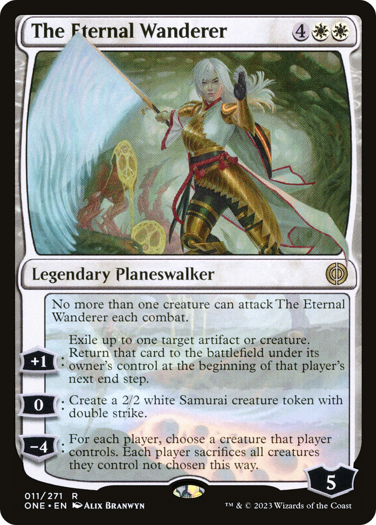 The Eternal Wanderer [Phyrexia: All Will Be One] | Magic Magpie