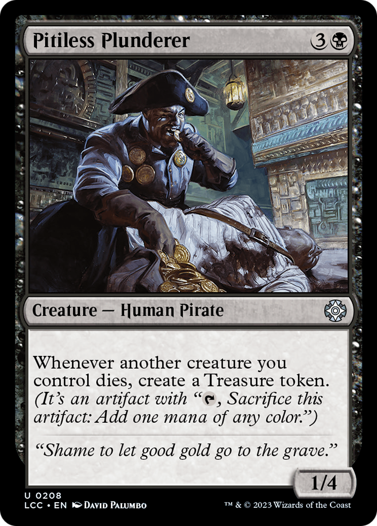 Pitiless Plunderer [The Lost Caverns of Ixalan Commander] | Magic Magpie