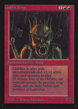 Goblin King (IE) [Intl. Collectors’ Edition] | Magic Magpie