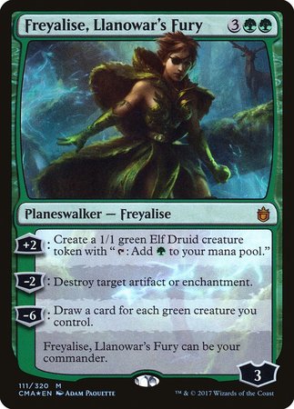 Freyalise, Llanowar's Fury [Commander Anthology] | Magic Magpie