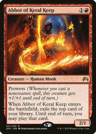 Abbot of Keral Keep [Magic Origins] | Magic Magpie