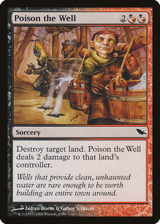 Poison the Well [Shadowmoor] | Magic Magpie