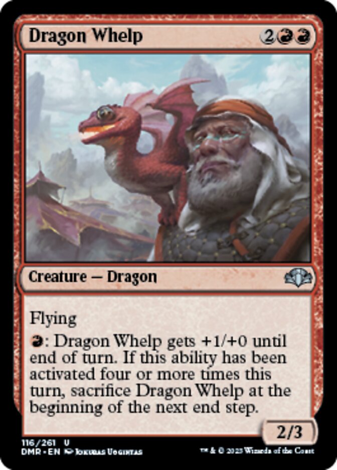 Dragon Whelp [Dominaria Remastered] | Magic Magpie