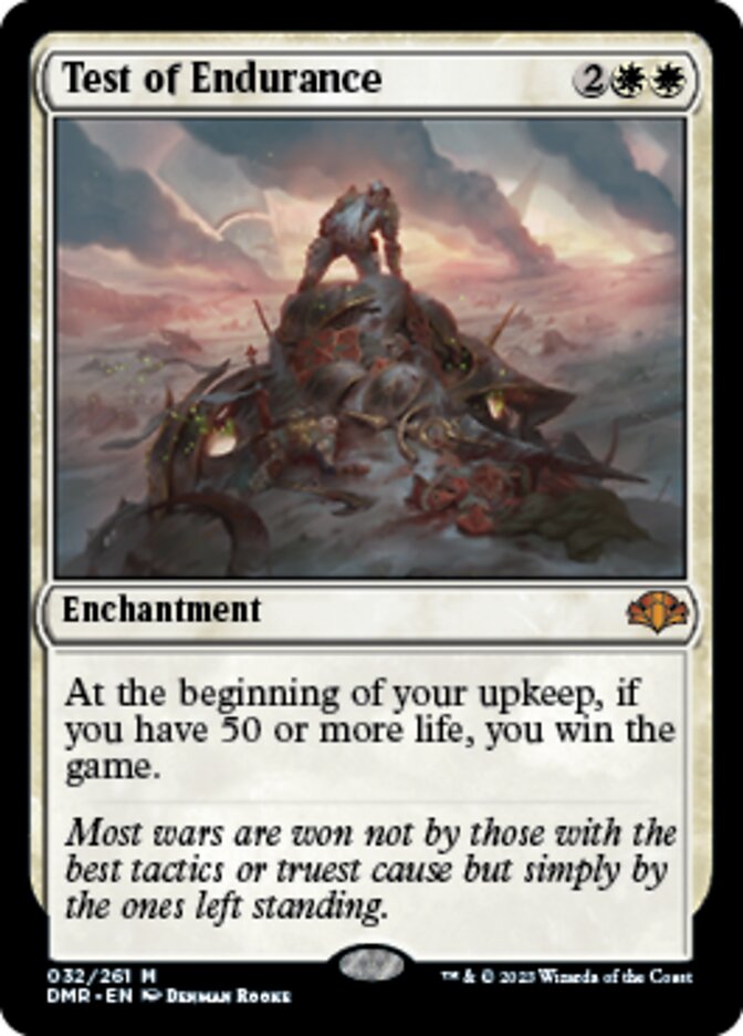 Test of Endurance [Dominaria Remastered] | Magic Magpie