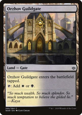 Orzhov Guildgate [War of the Spark] | Magic Magpie