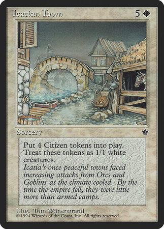 Icatian Town [Fallen Empires] | Magic Magpie