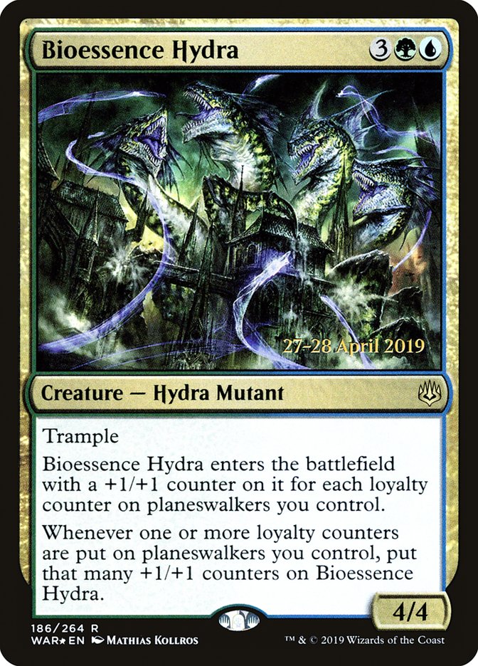 Bioessence Hydra  [War of the Spark Prerelease Promos] | Magic Magpie