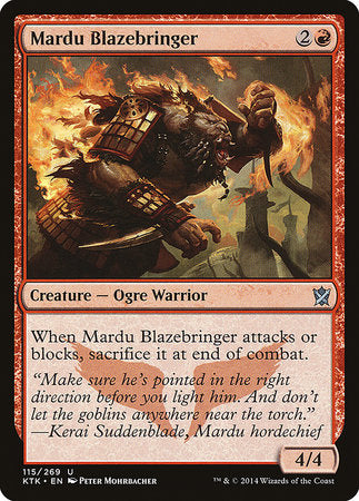 Mardu Blazebringer [Khans of Tarkir] | Magic Magpie