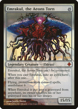 Emrakul, the Aeons Torn [Rise of the Eldrazi Promos] | Magic Magpie