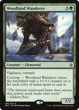 Woodland Wanderer [Battle for Zendikar] | Magic Magpie