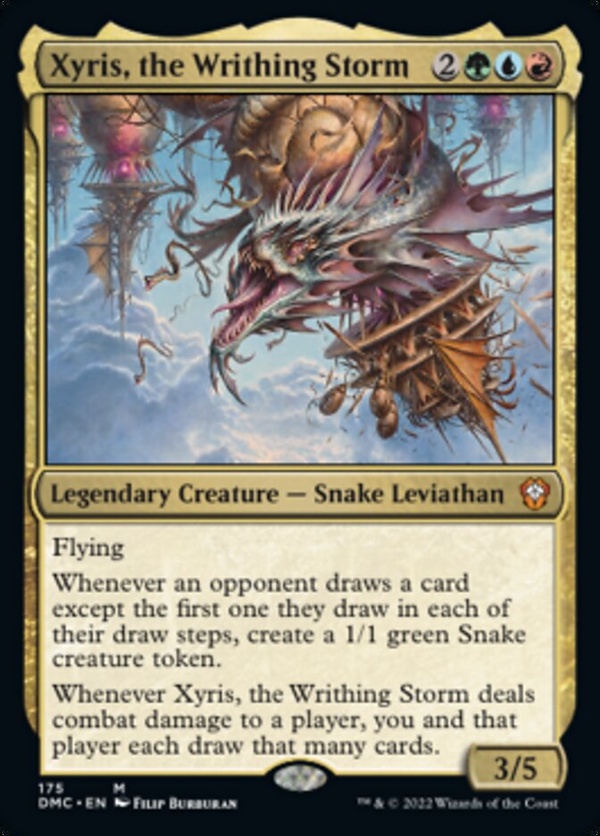 Xyris, the Writhing Storm [Dominaria United Commander] | Magic Magpie