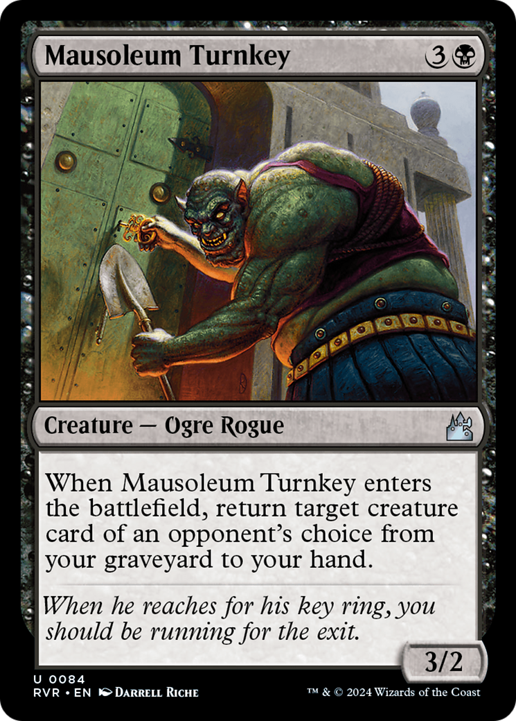 Mausoleum Turnkey [Ravnica Remastered] | Magic Magpie