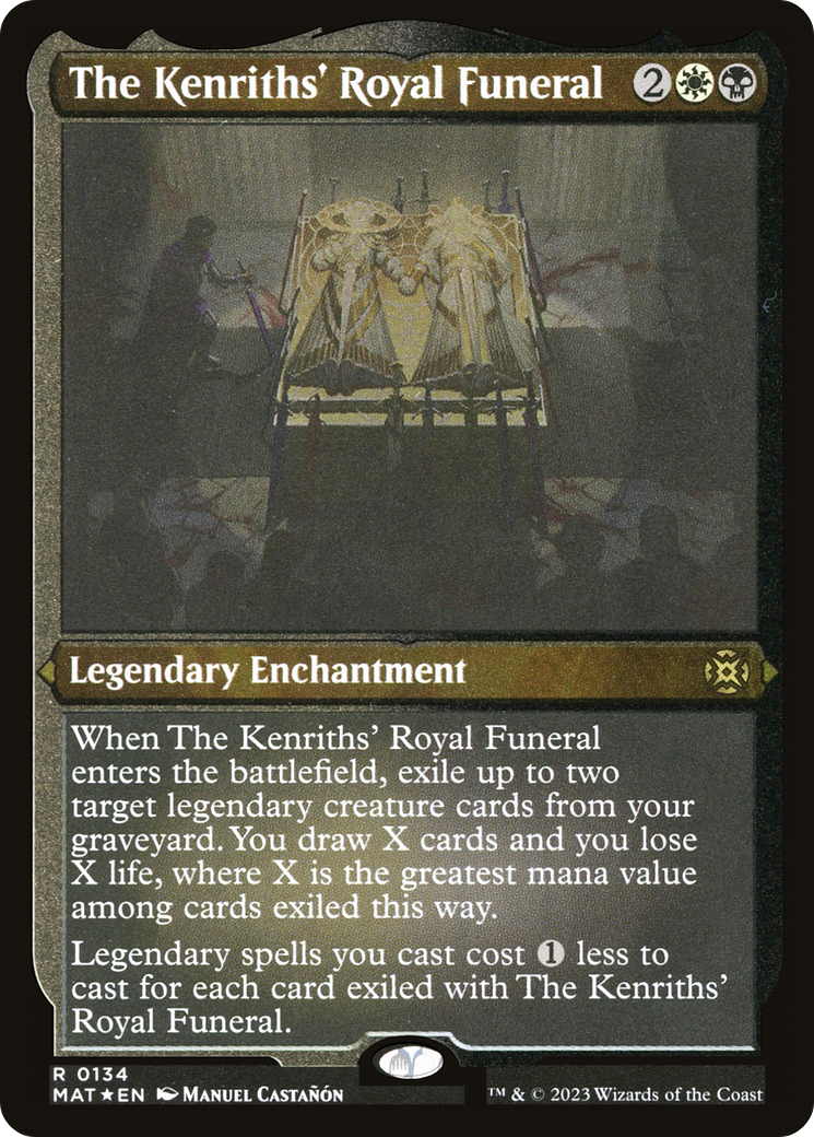 The Kenriths' Royal Funeral (Foil Etched) [March of the Machine: The Aftermath] | Magic Magpie
