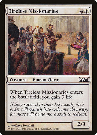 Tireless Missionaries [Magic 2011] | Magic Magpie