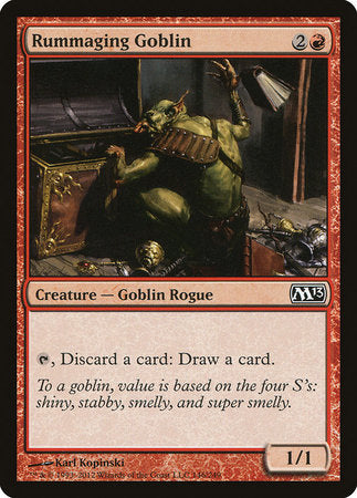 Rummaging Goblin [Magic 2013] | Magic Magpie